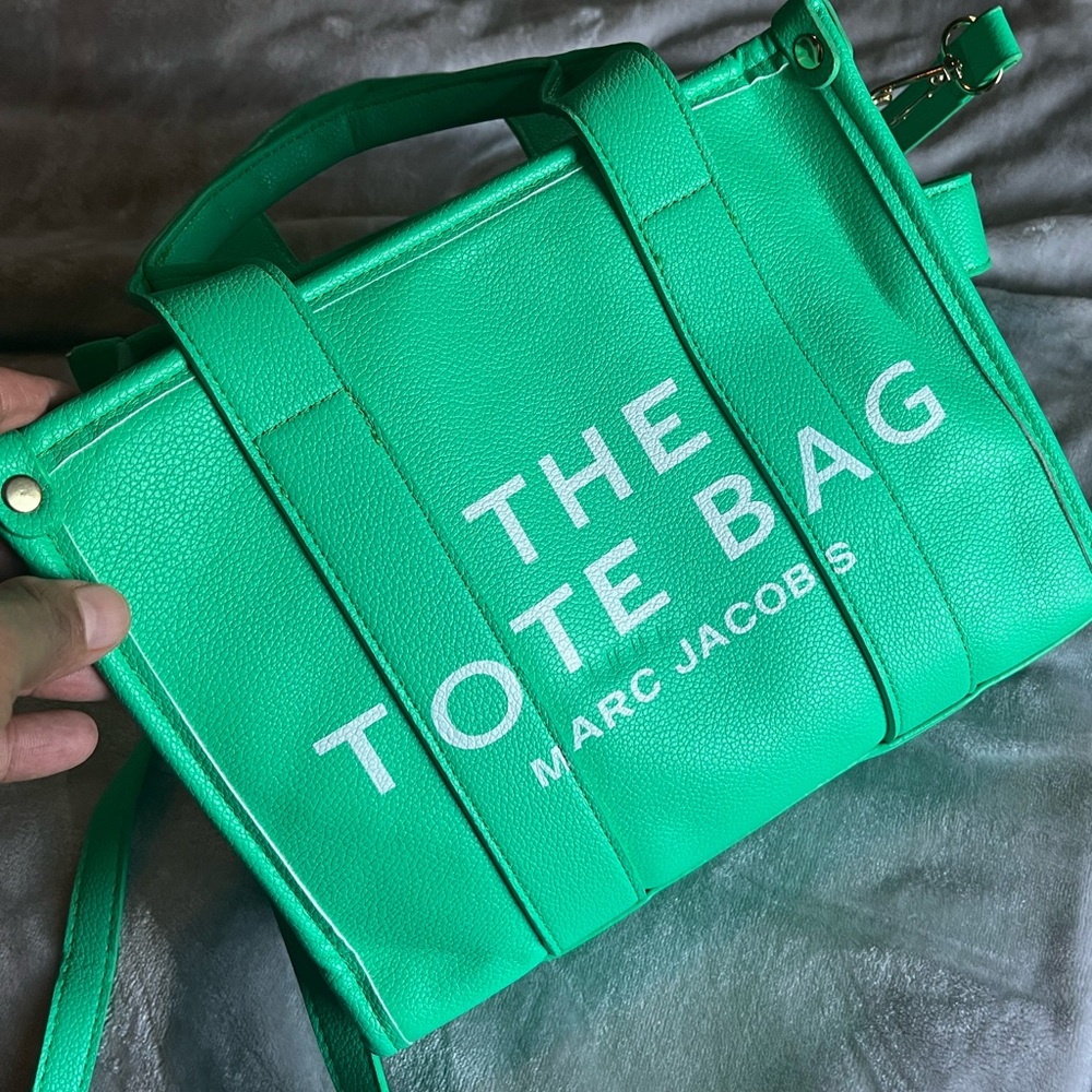 Marc Jacobs Vibrant Green Tote